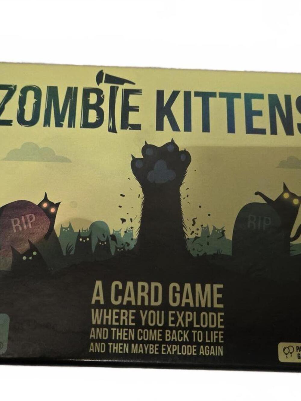 Zombie Kittens Card Game by Exploding Kittens (2022) Complete